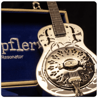 The Legends Series - 'Mark Knopfler' 1937 National O Resonator Replica Mini Guitar